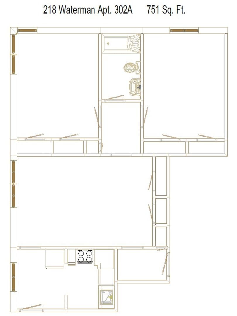 PROVIDENCE Apartment: 218 WATERMAN STREET