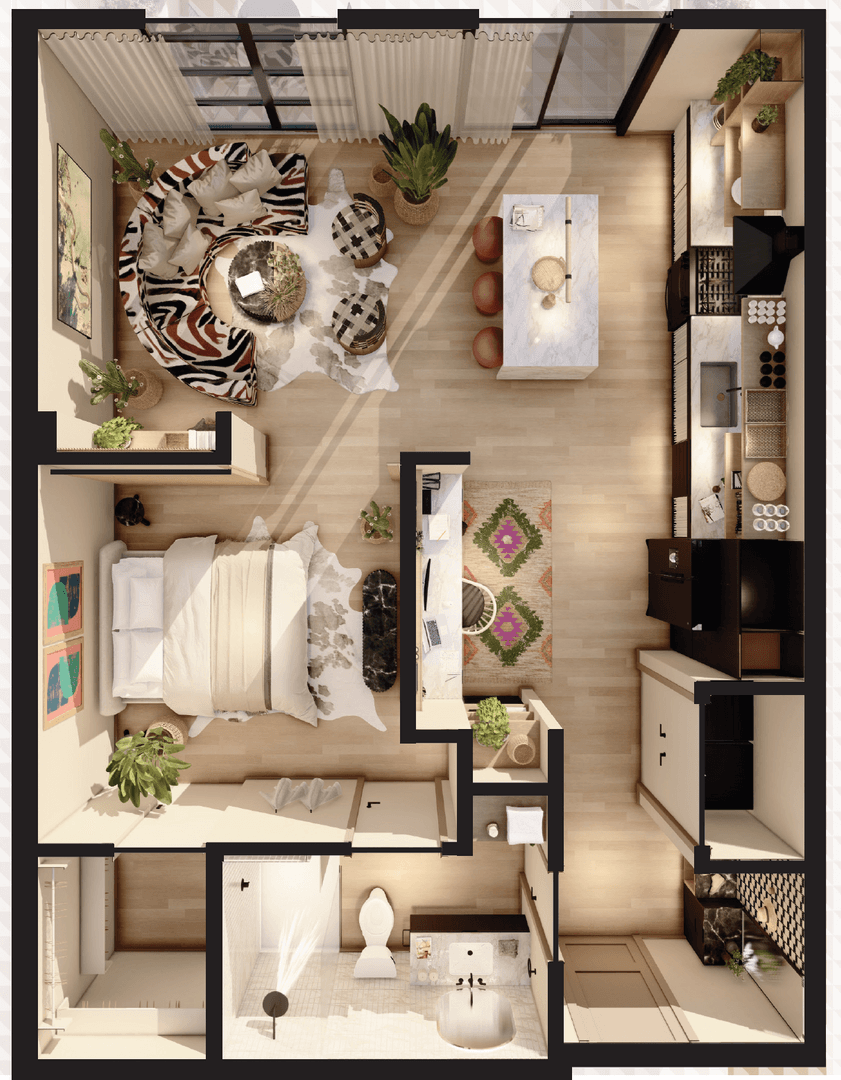 Dallas Apartment: 515 W 10th St