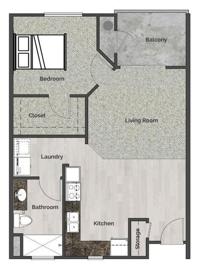 Long Beach Apartment: 431 East 6th St.