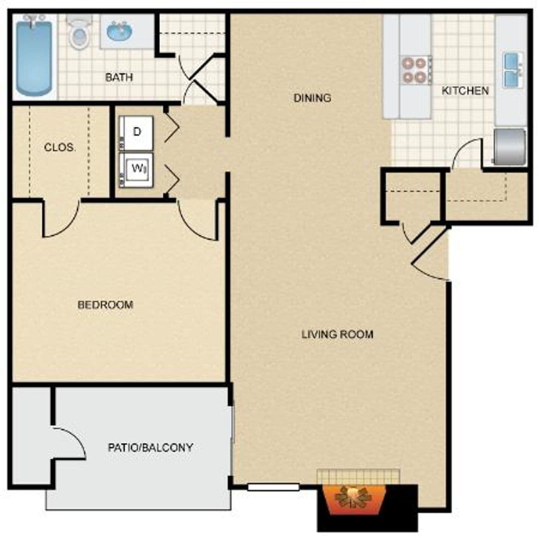 Fort Worth Apartment: 5101 Overton Ridge Blvd