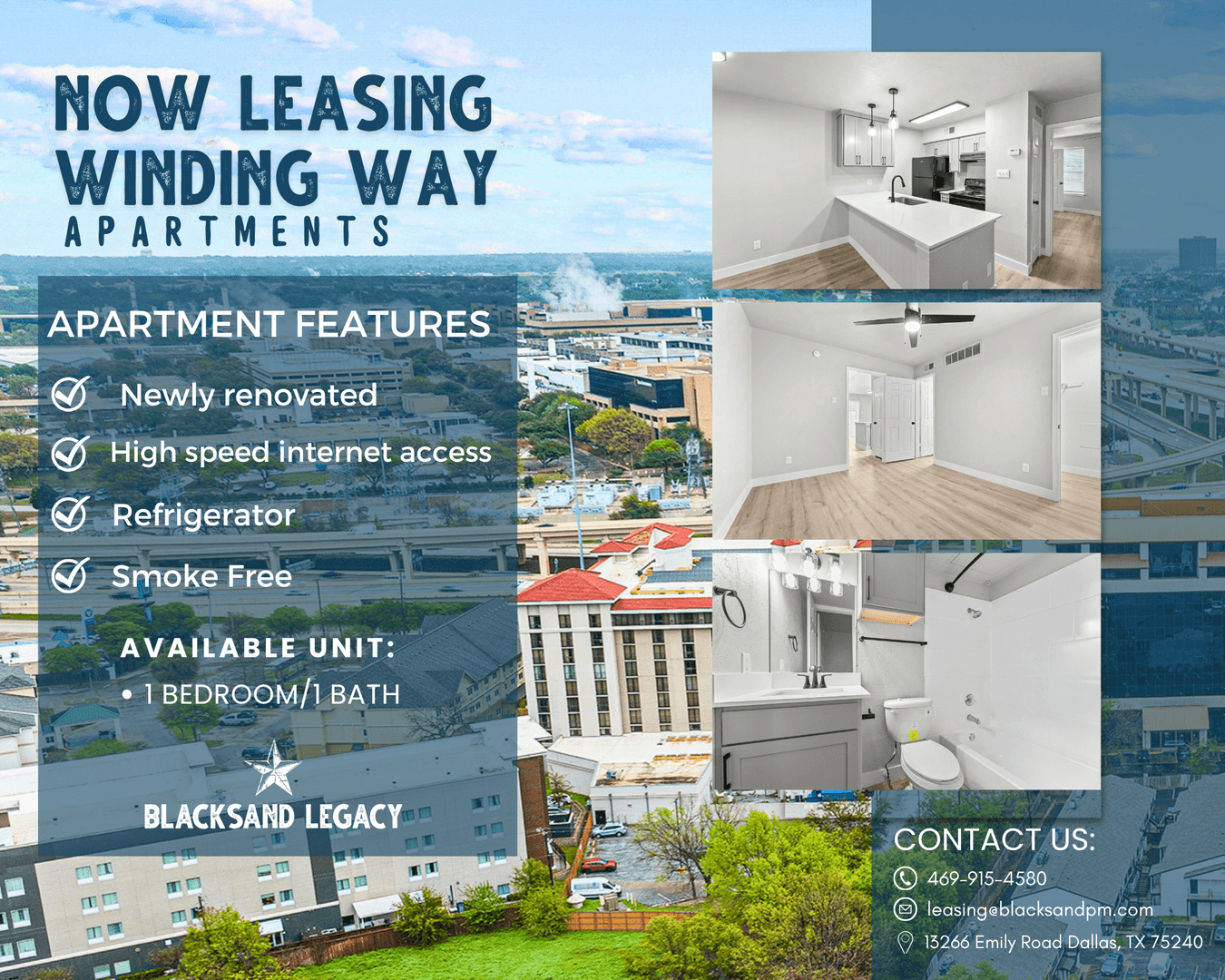 Dallas Apartment: 13266 Emily Rd