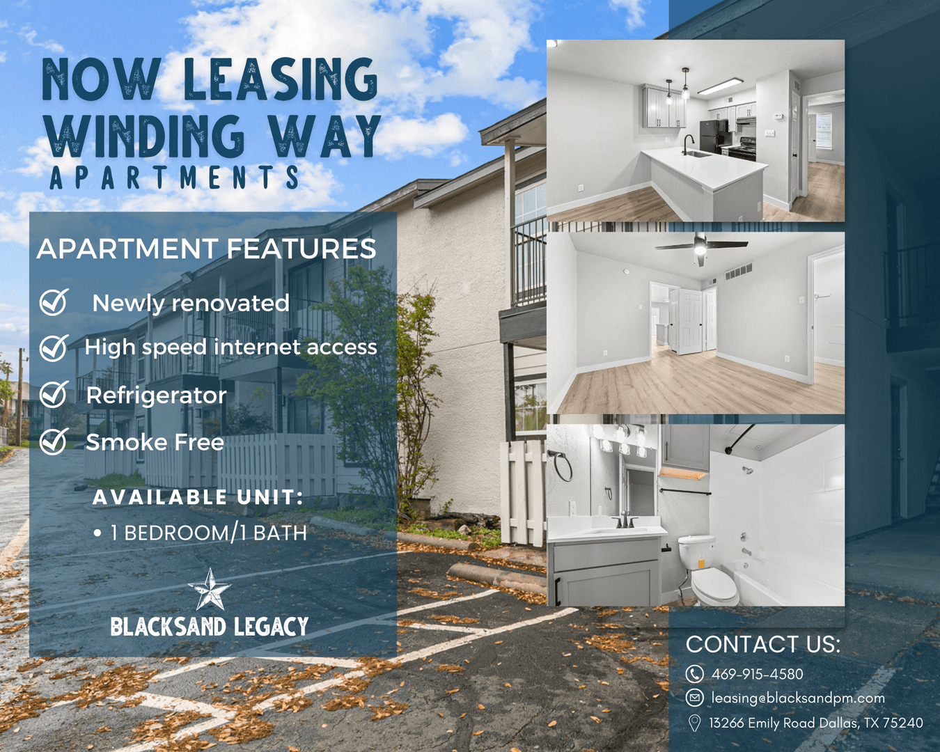 Dallas Apartment: 13266 Emily Rd