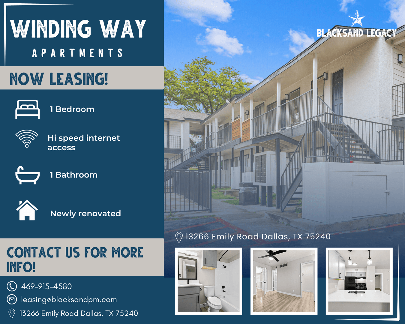 Dallas Apartment: 13266 Emily Rd