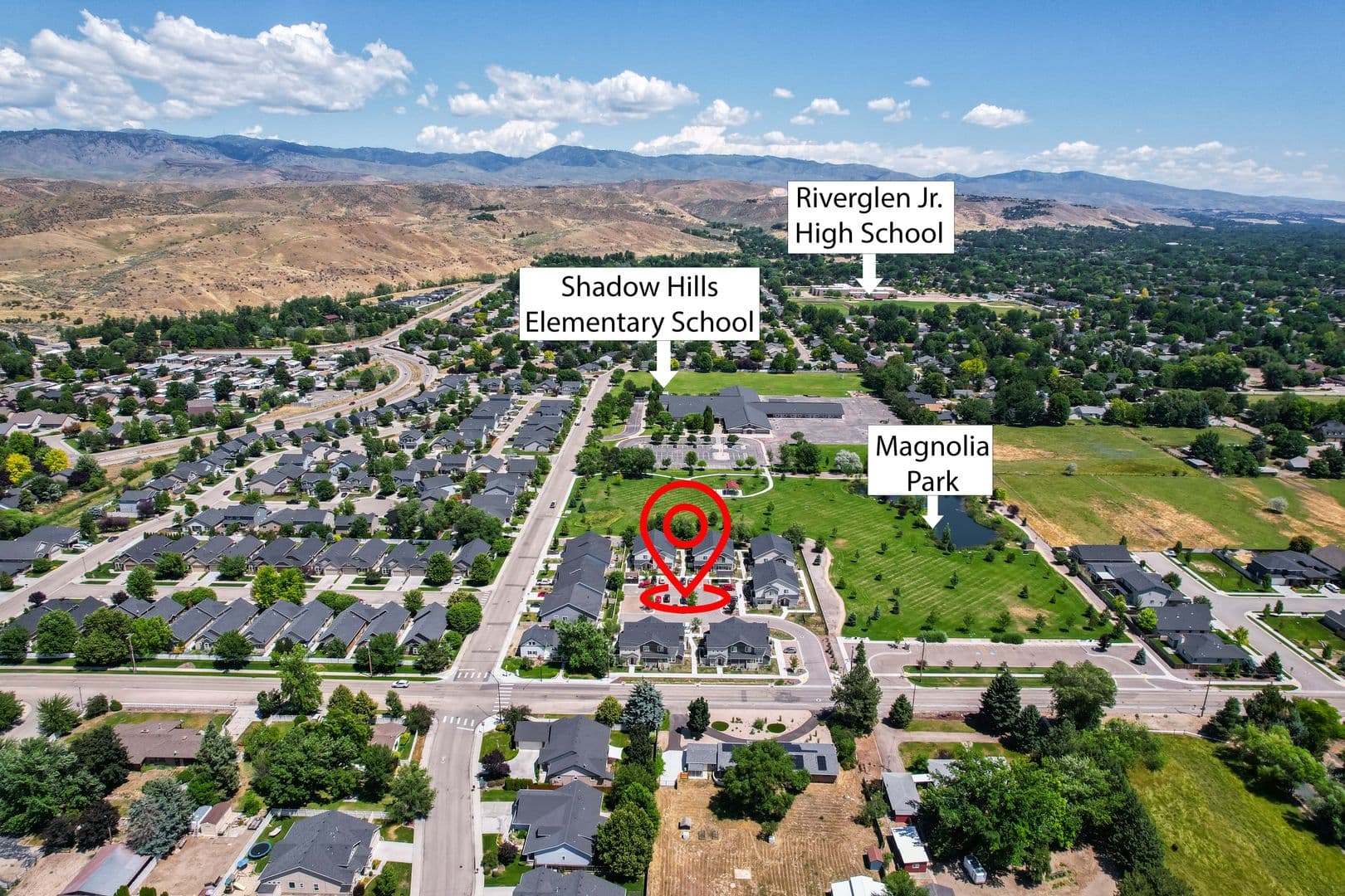 Garden City Townhome: 7344 N Lucy Rose Ln