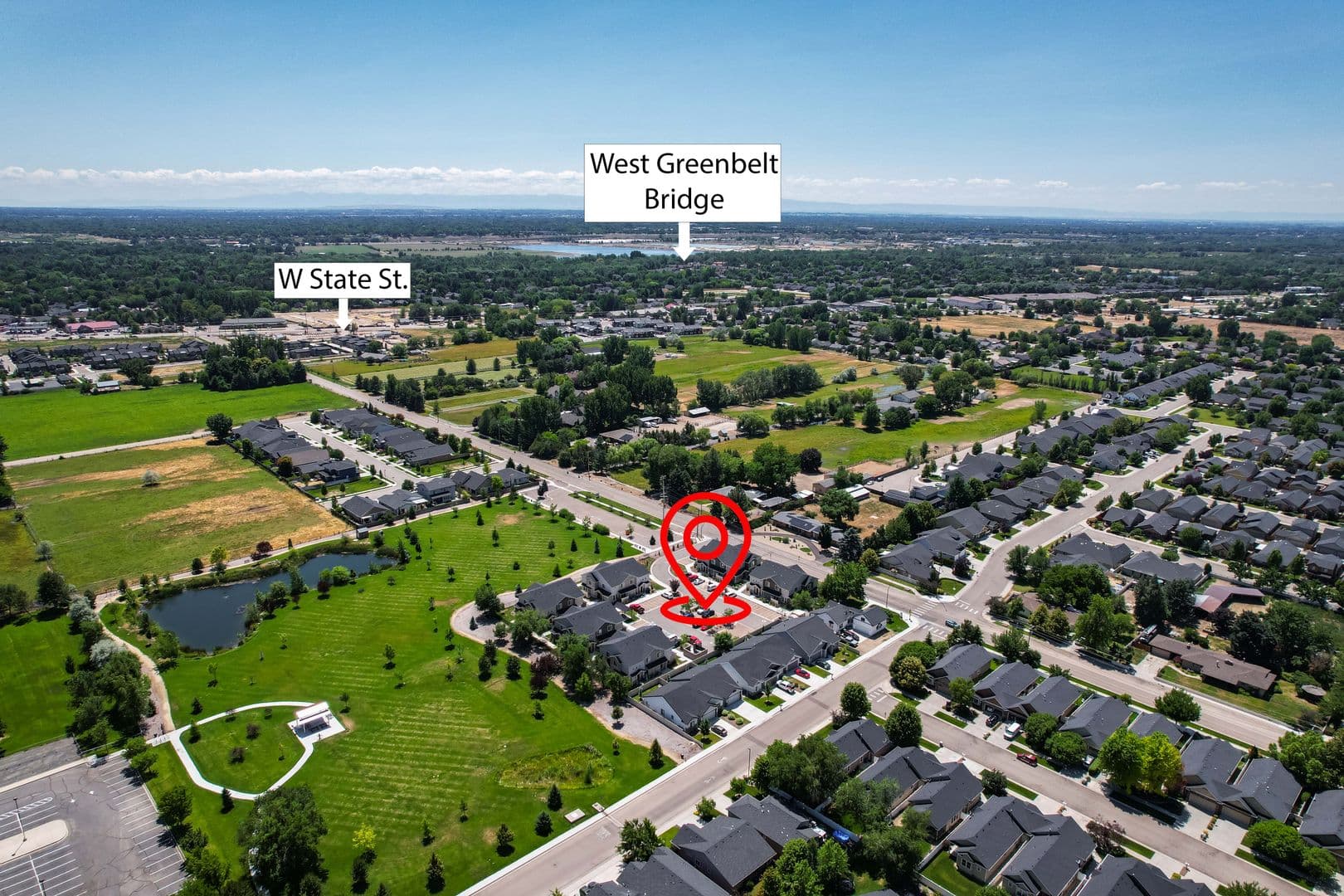 Garden City Townhome: 7344 N Lucy Rose Ln
