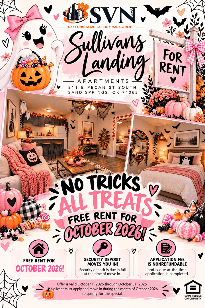 Sand Springs Apartment: 811 E. Pecan St. South