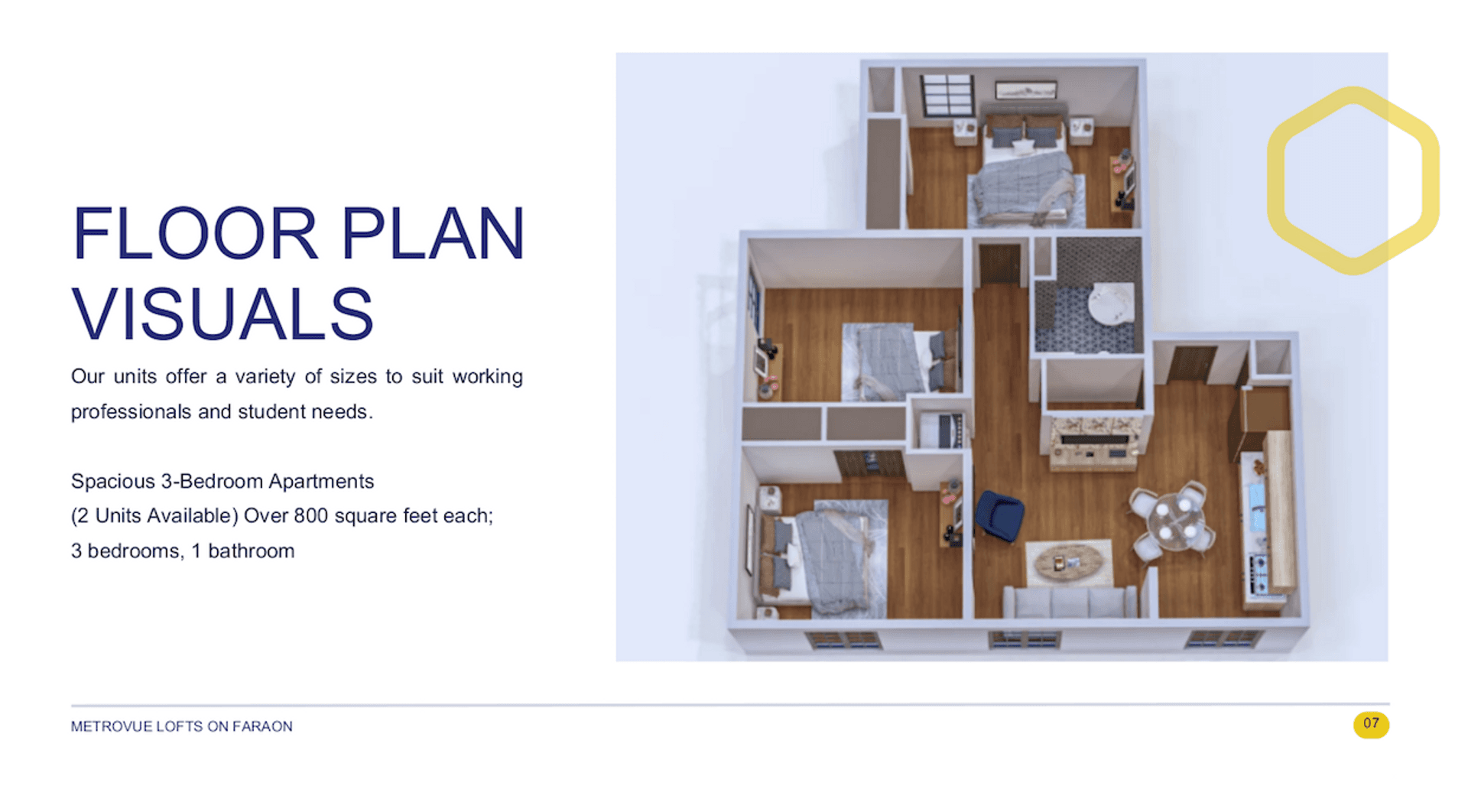 St. Joseph Apartment: 1302 Faraon St.