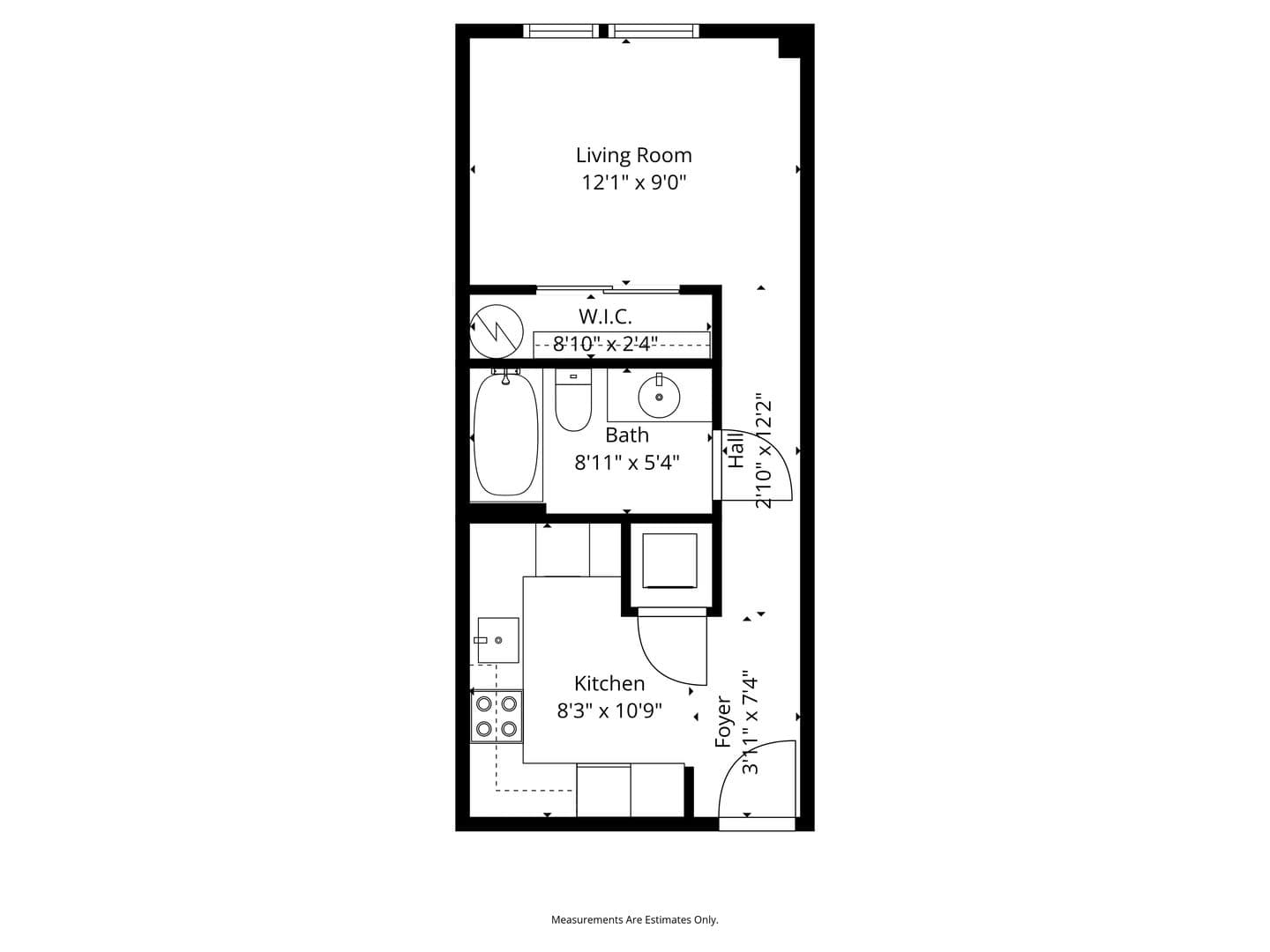 Portland Apartment: 1311 SW Gibbs Street