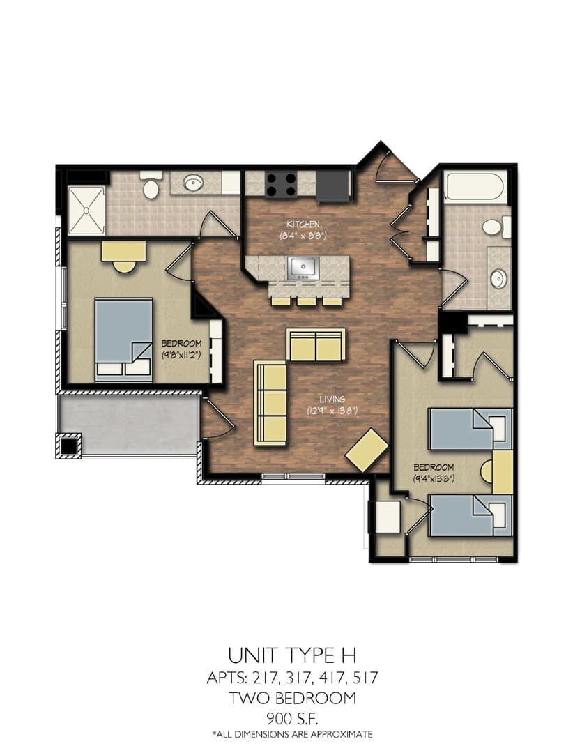 Madison Apartment: 210-212 N. Bassett St.