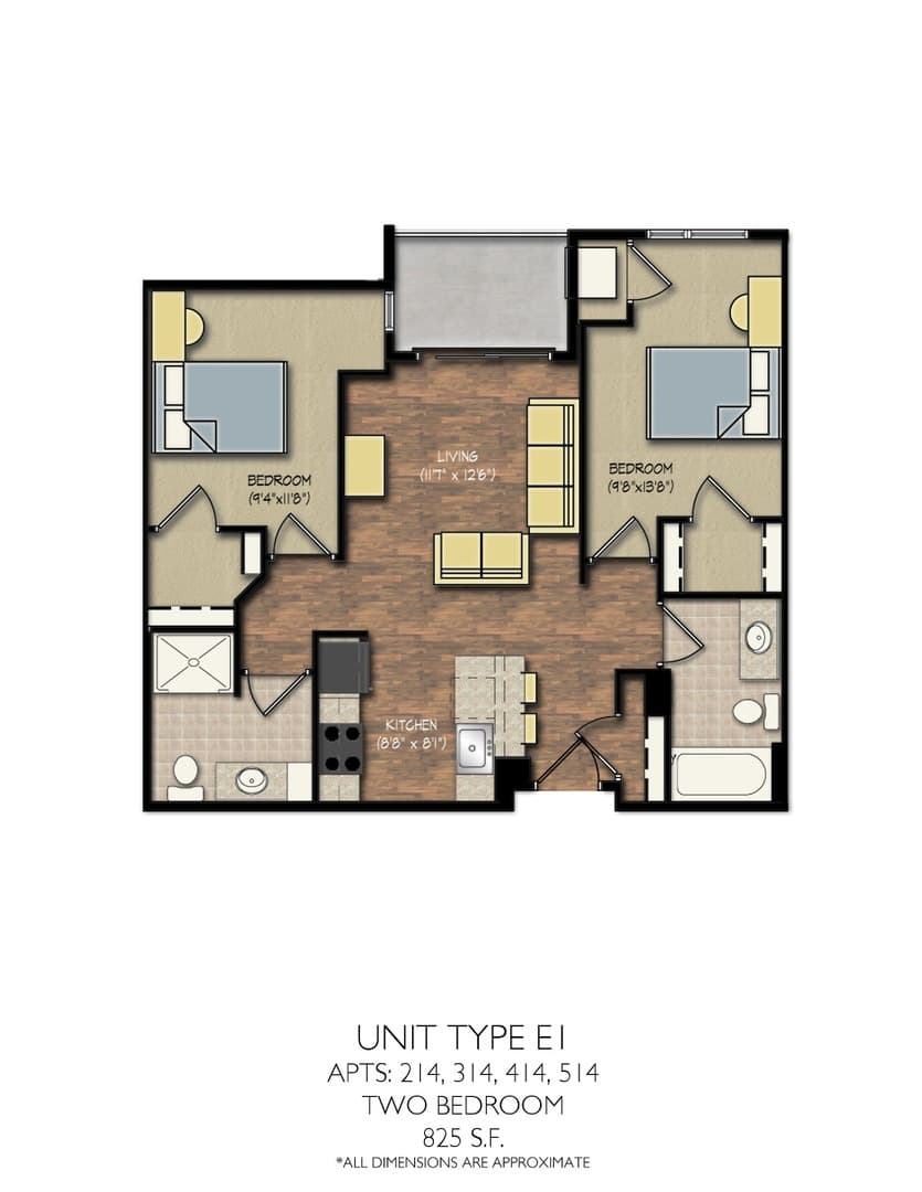 Madison Apartment: 210-212 N. Bassett St.