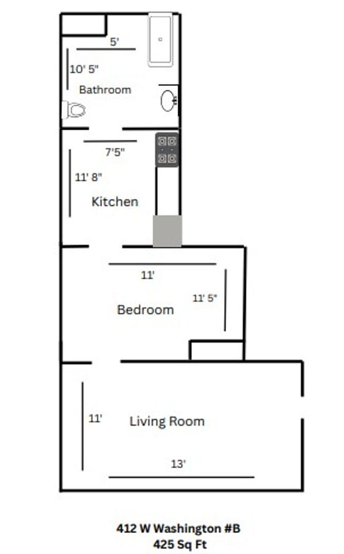 Madison Apartment: 412 W Washington Ave