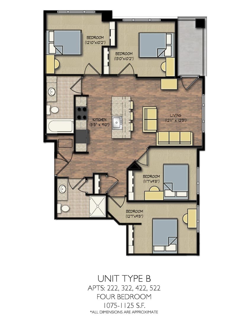 Madison Apartment: 210-212 N. Bassett St.