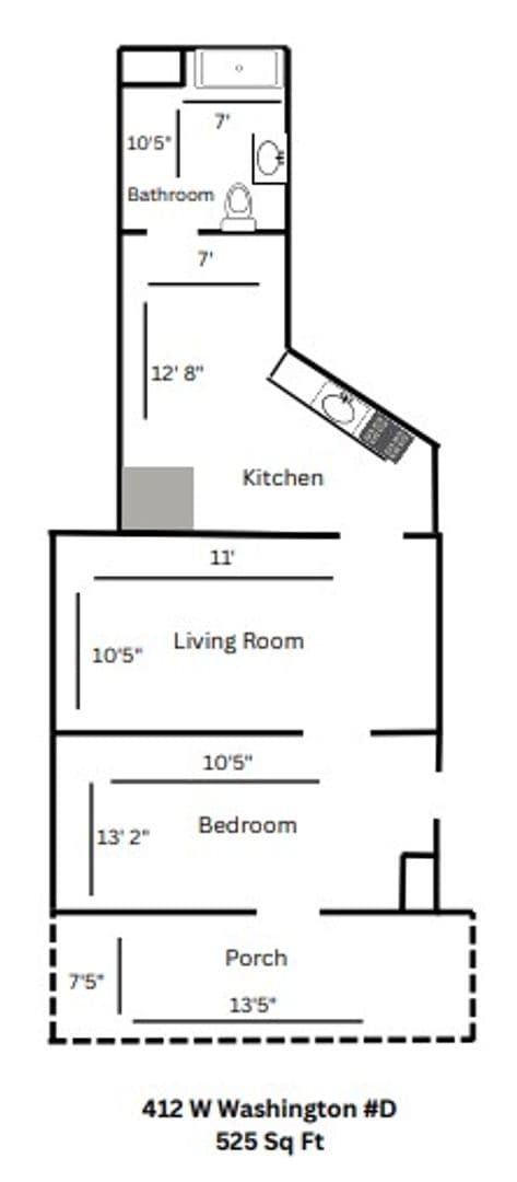 Madison Apartment: 412 W Washington Ave