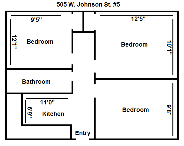 Madison Apartment: 505 W. Johnson St.
