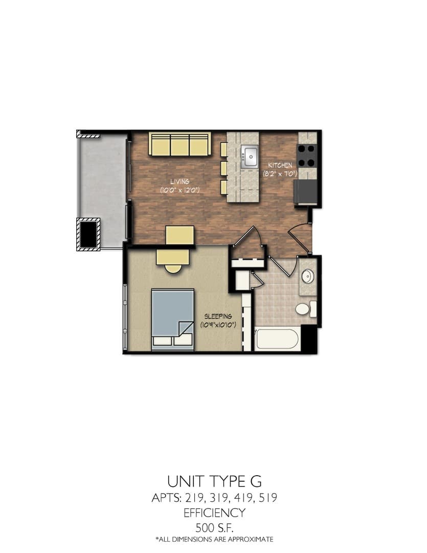 Madison Apartment: 210-212 N. Bassett St.