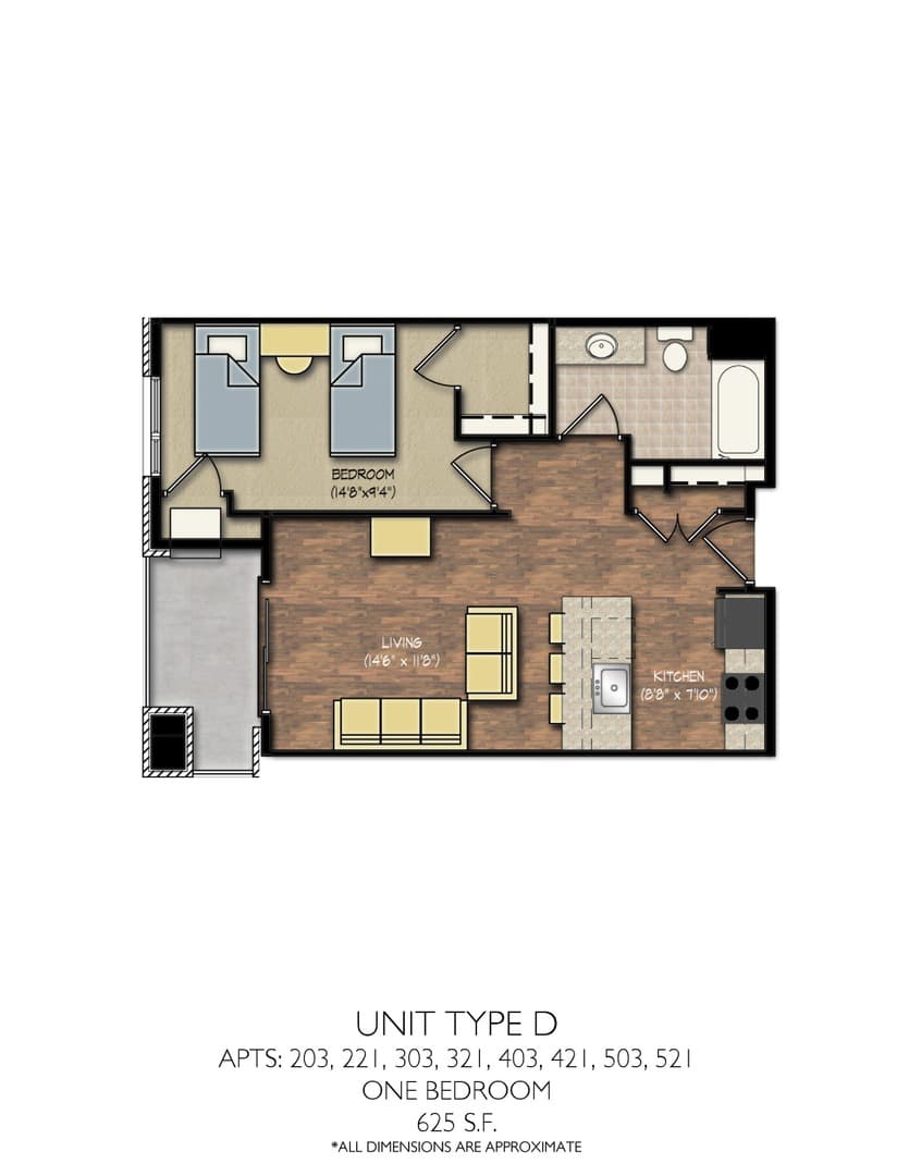 Madison Apartment: 210-212 N. Bassett St.