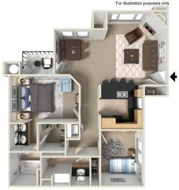 Sacramento Apartment: 2751 West River Drive