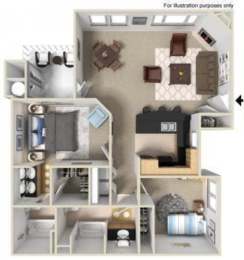 Sacramento Apartment: 2751 West River Drive