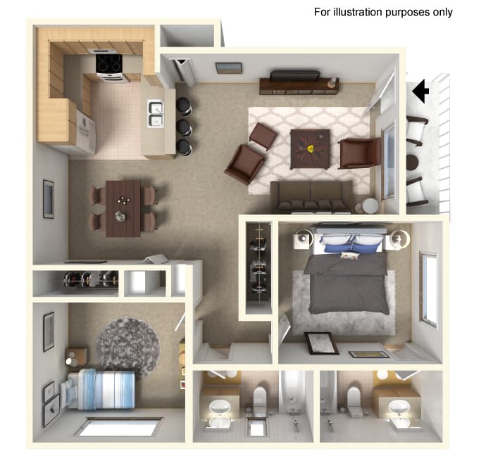 Fallbrook Apartment: 426 Ammunition Road