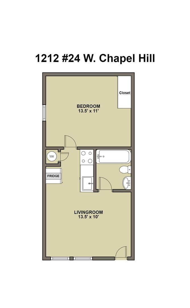 Durham Apartment: 1212 Chapel Hill Street