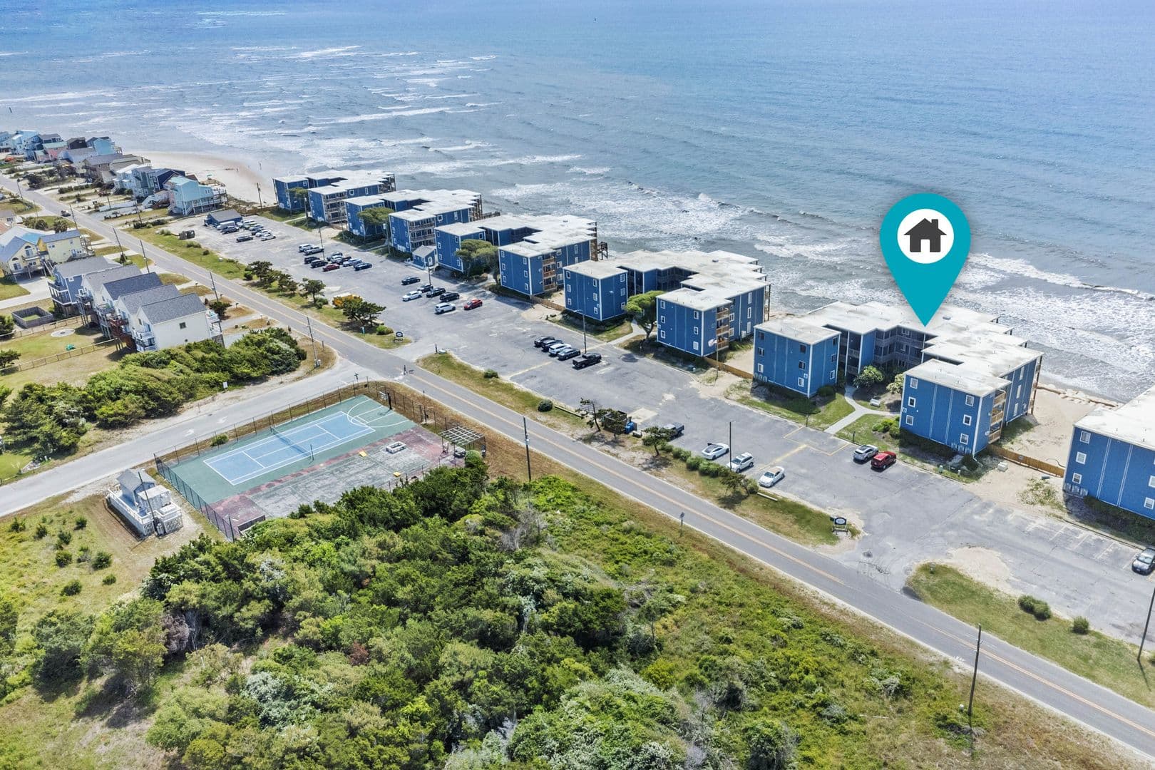 N. Topsail Beach Condo: 2210 New River Inlet Rd.