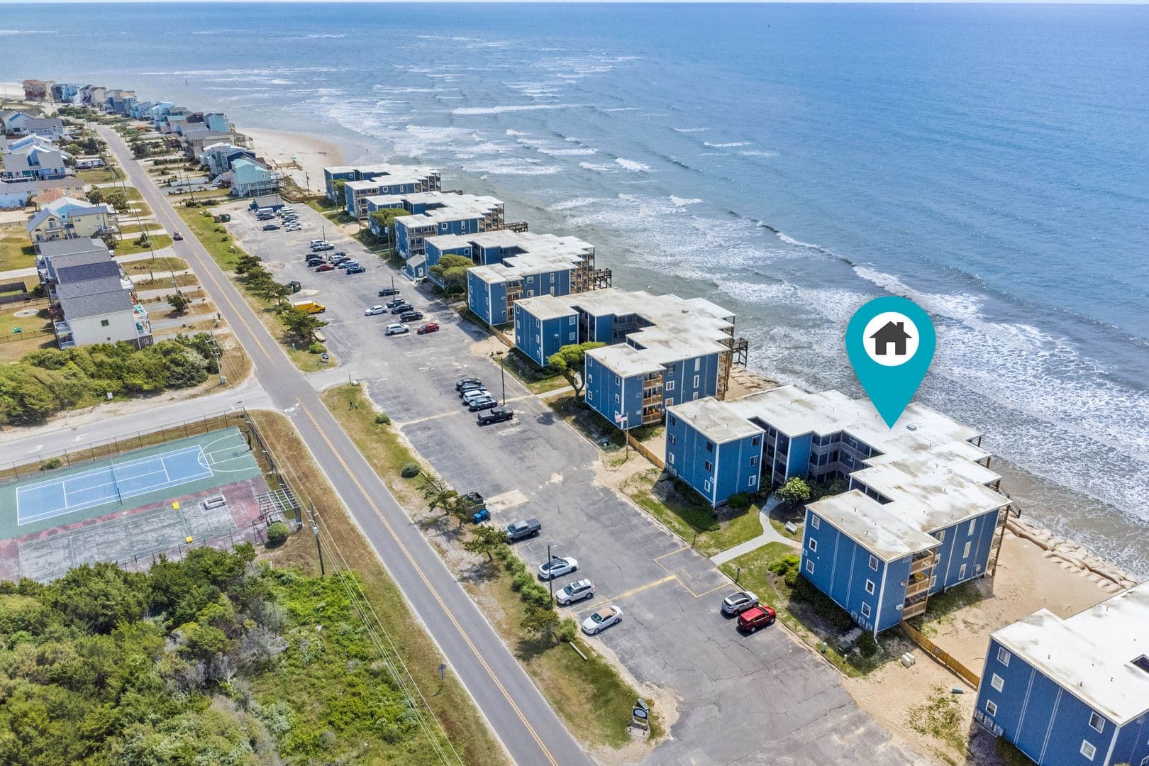 N. Topsail Beach Condo: 2210 New River Inlet Rd.