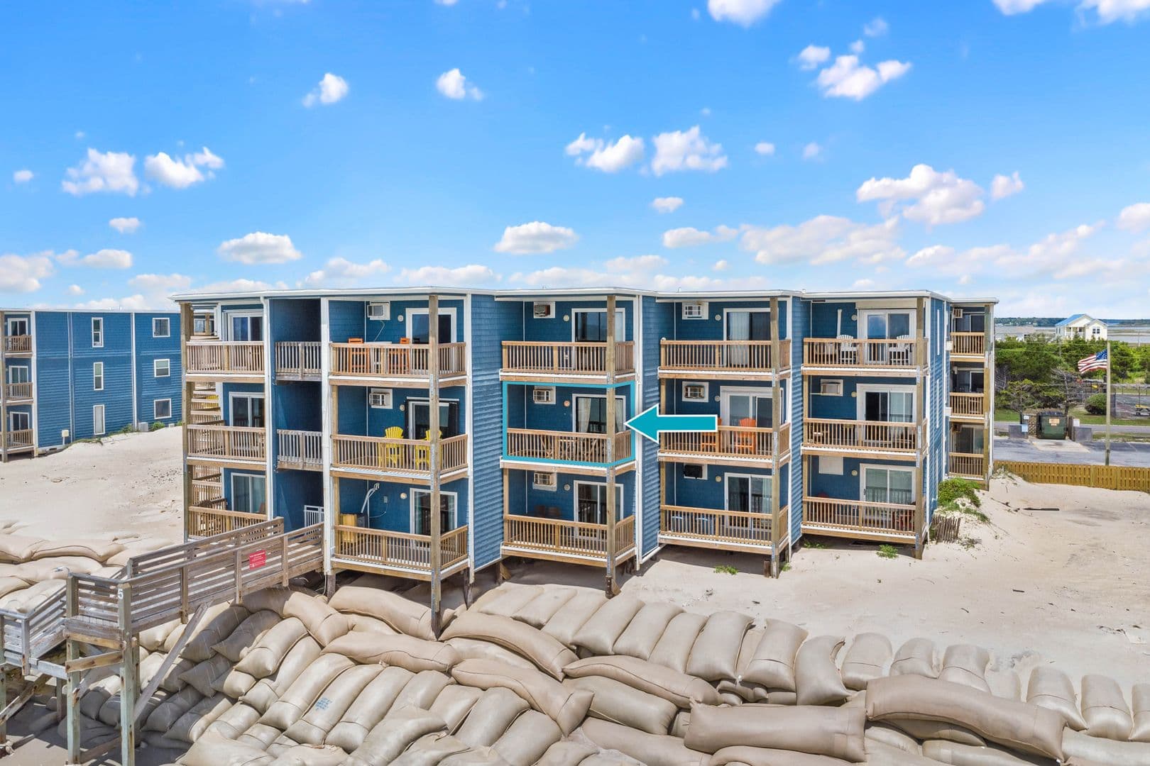 N. Topsail Beach Condo: 2210 New River Inlet Rd.