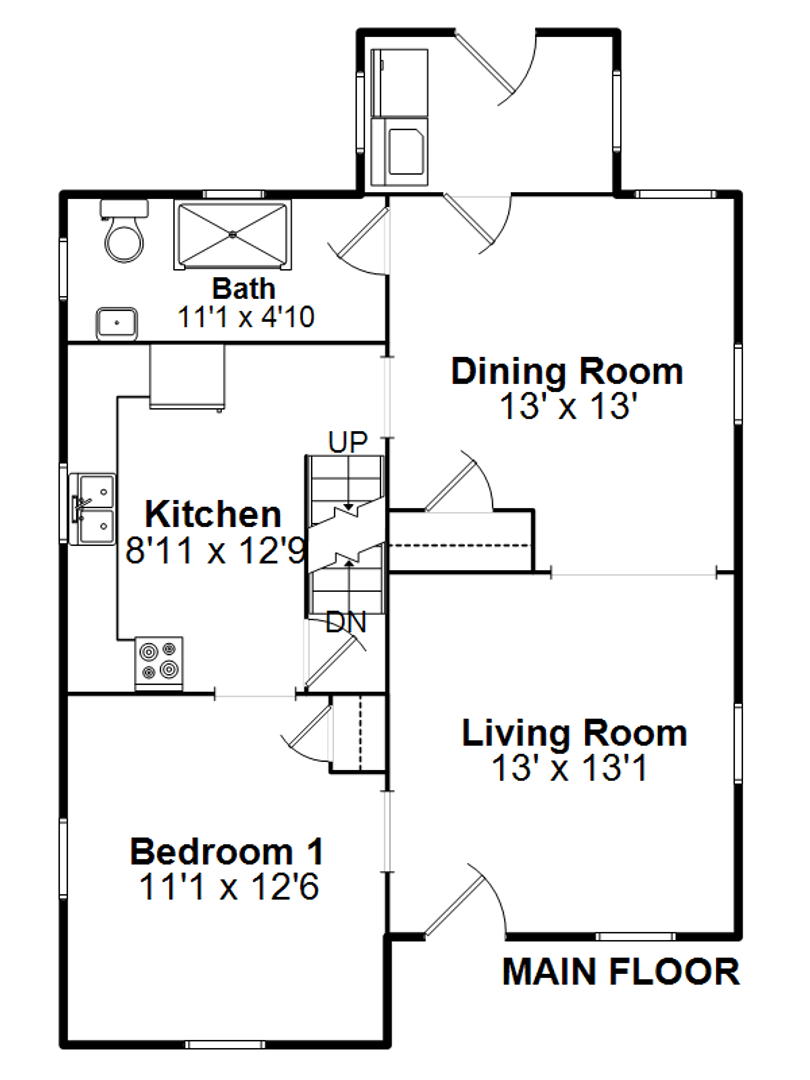 Springfield House: 1130 E. Cedar St.