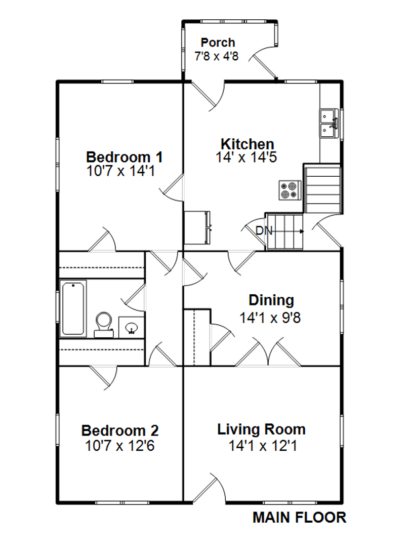 Springfield Apartment: 708 S. 15th St.