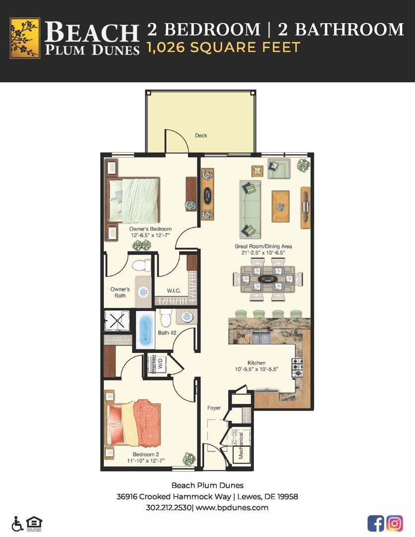 Lewes Apartment: 36916 Crooked Hammock Way
