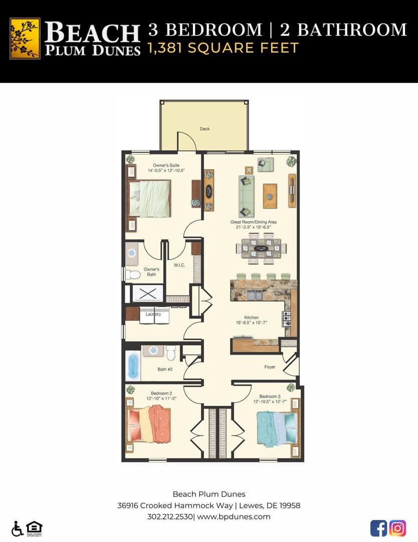 Lewes Apartment: 36916 Crooked Hammock Way