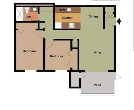Rancho Cordova Apartment: 11070 Hirschfeld Way