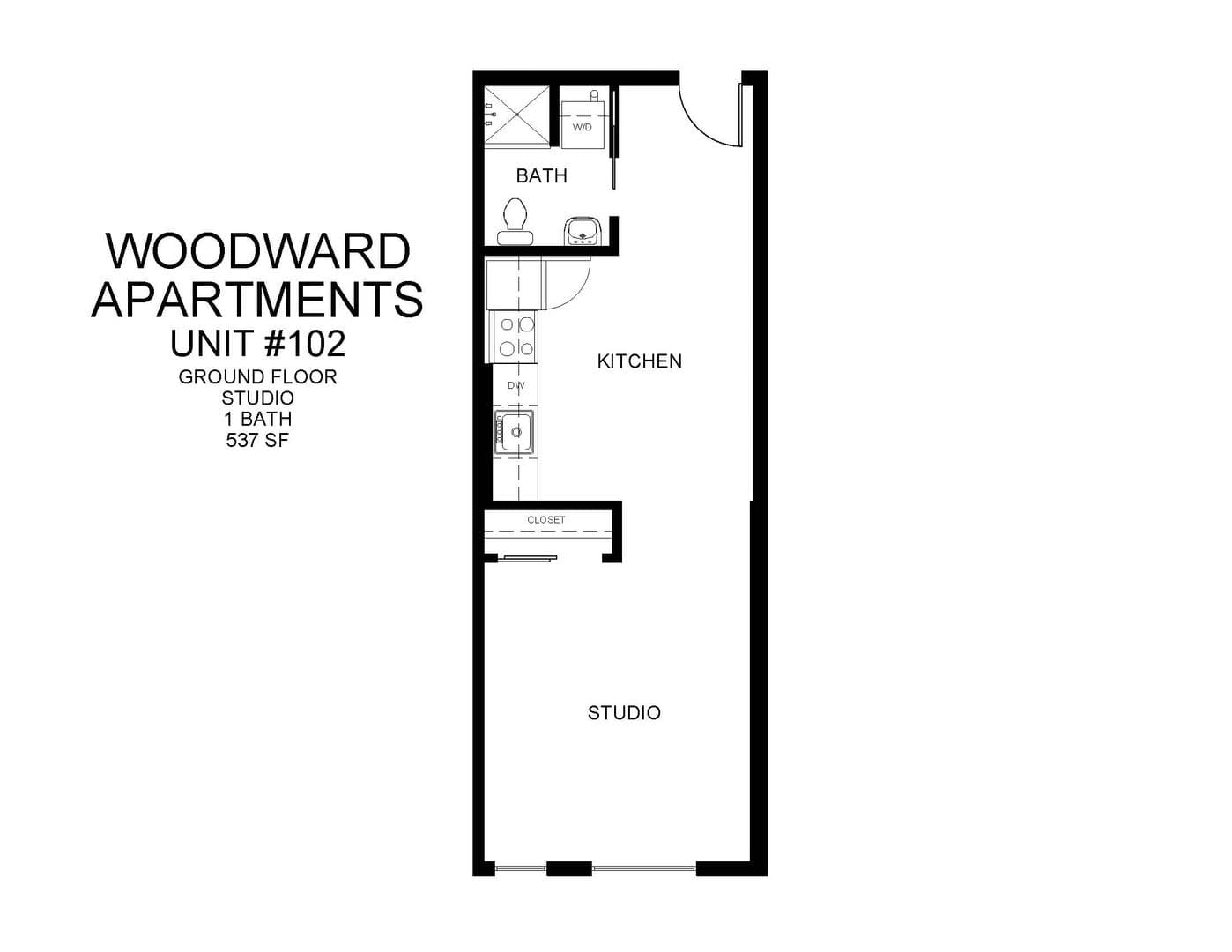 Portland Apartment: 8130 Southeast Woodward Street