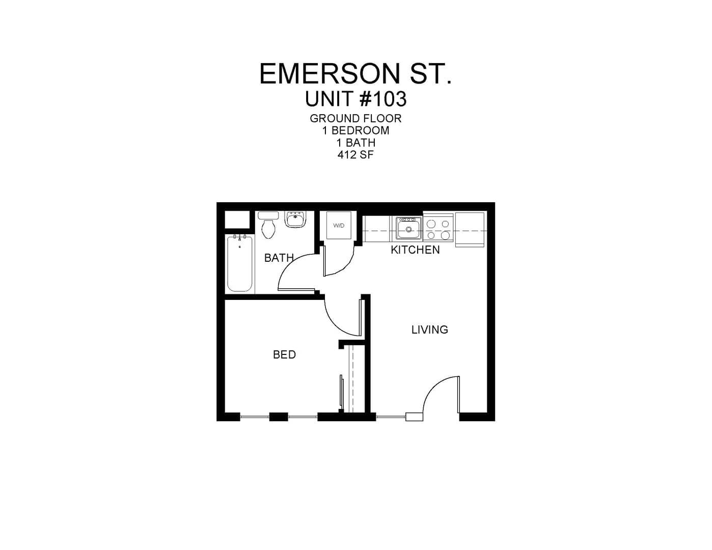 Portland Apartment: 1514 North Emerson Street