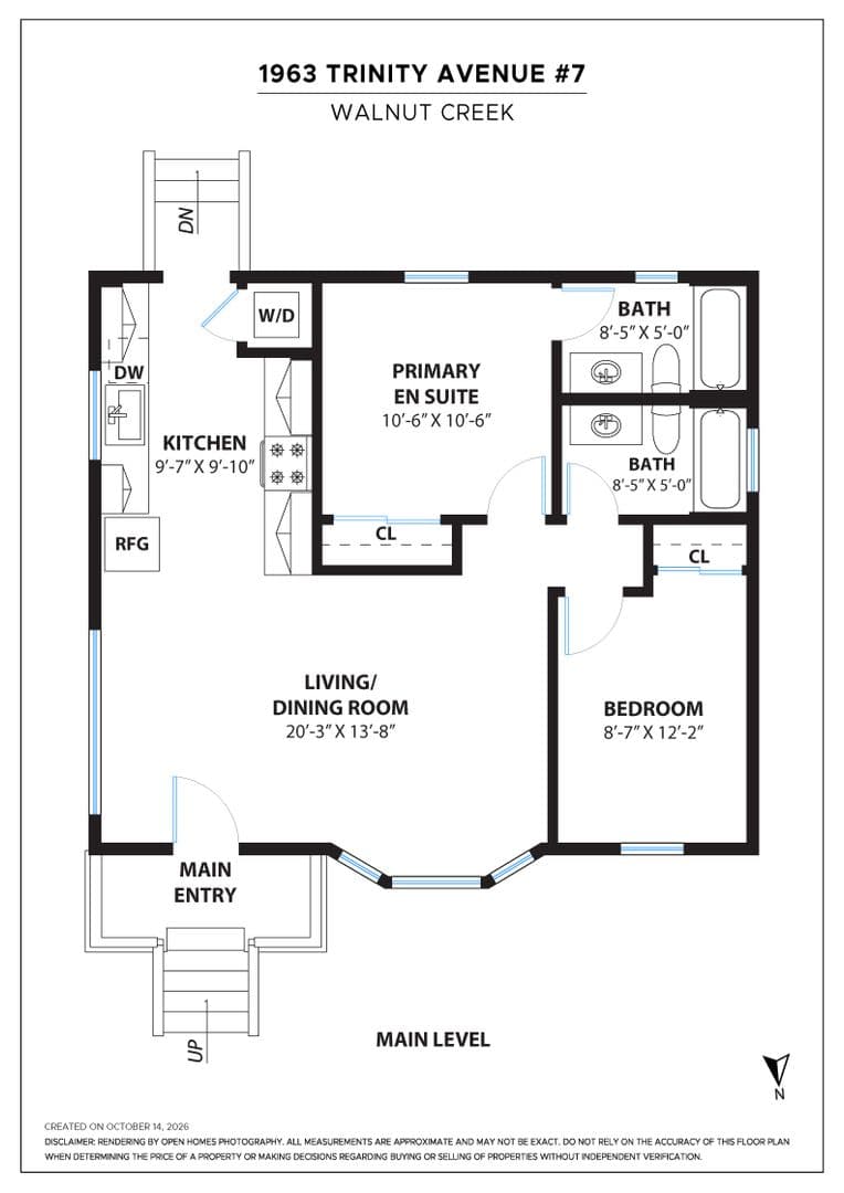 Walnut Creek Apartment: 1963 Trinity Ave