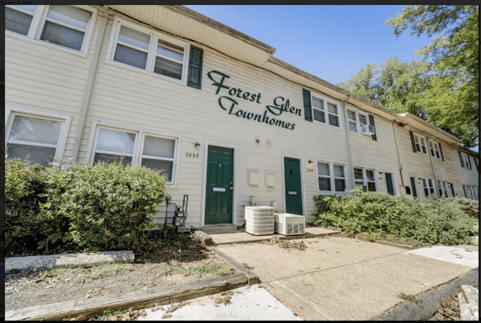 Baltimore Apartment: 2801 Forest Glen Road