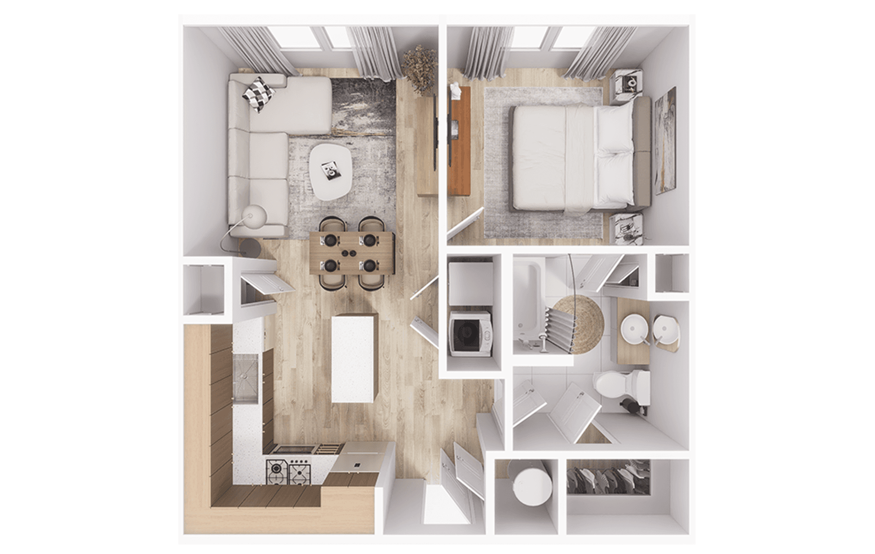 Georgetown Apartment: 3001 NE Inner Loop