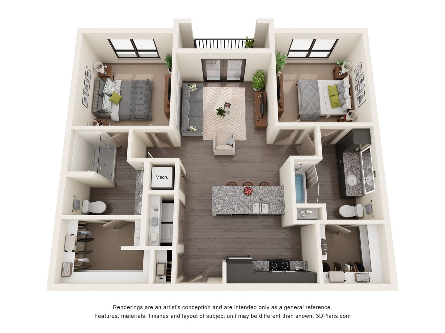 Georgetown Apartment: 120 Boselli Wy