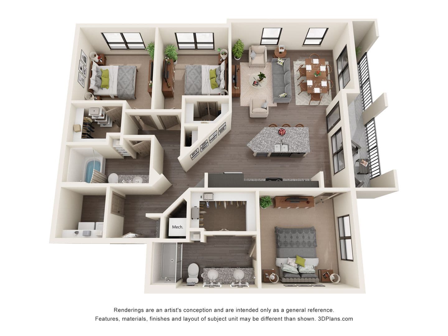 Georgetown Apartment: 120 Boselli Wy