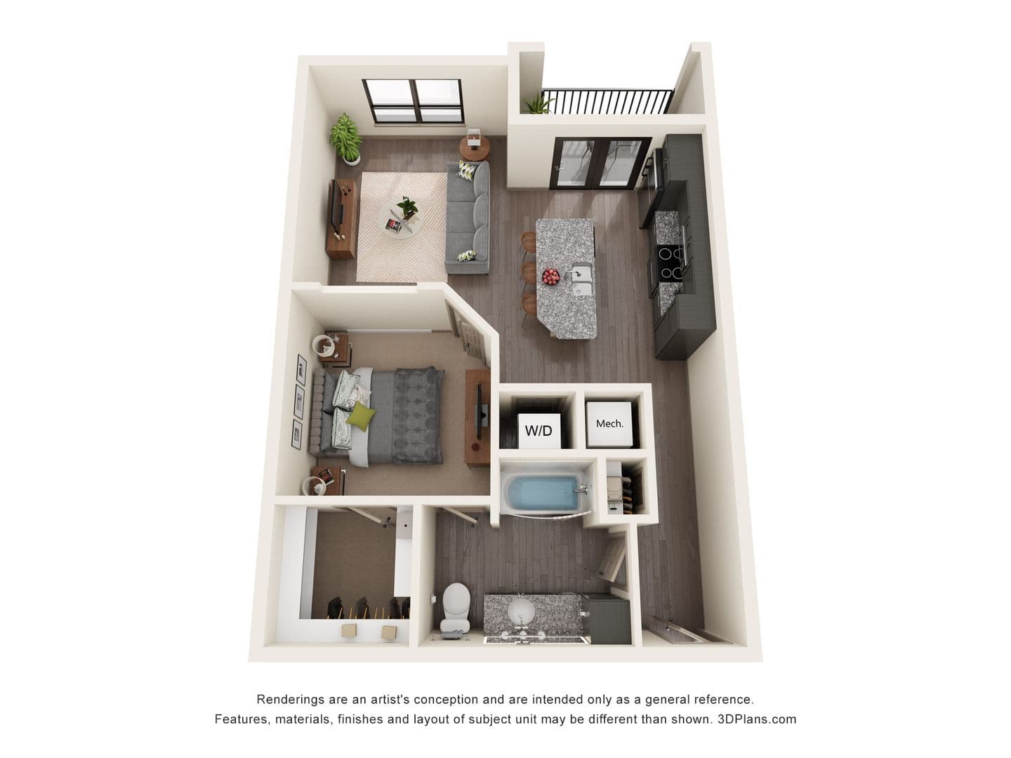 Georgetown Apartment: 120 Boselli Wy