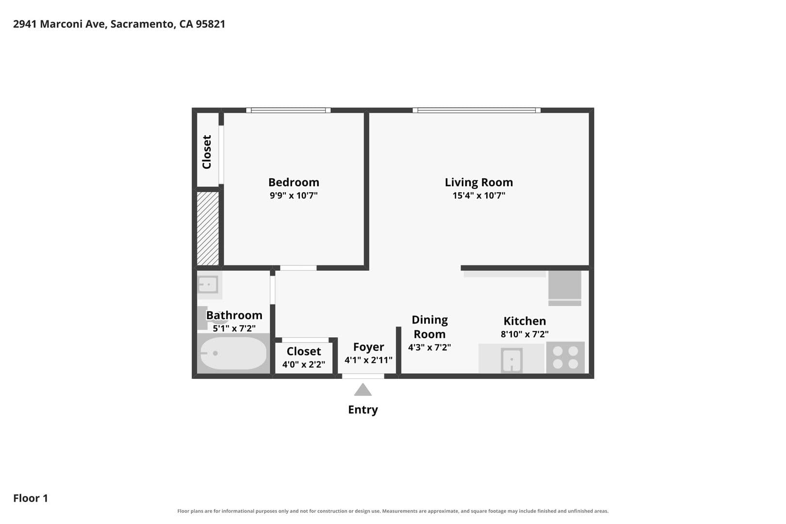Sacramento Apartment: 2941 Marconi Avenue
