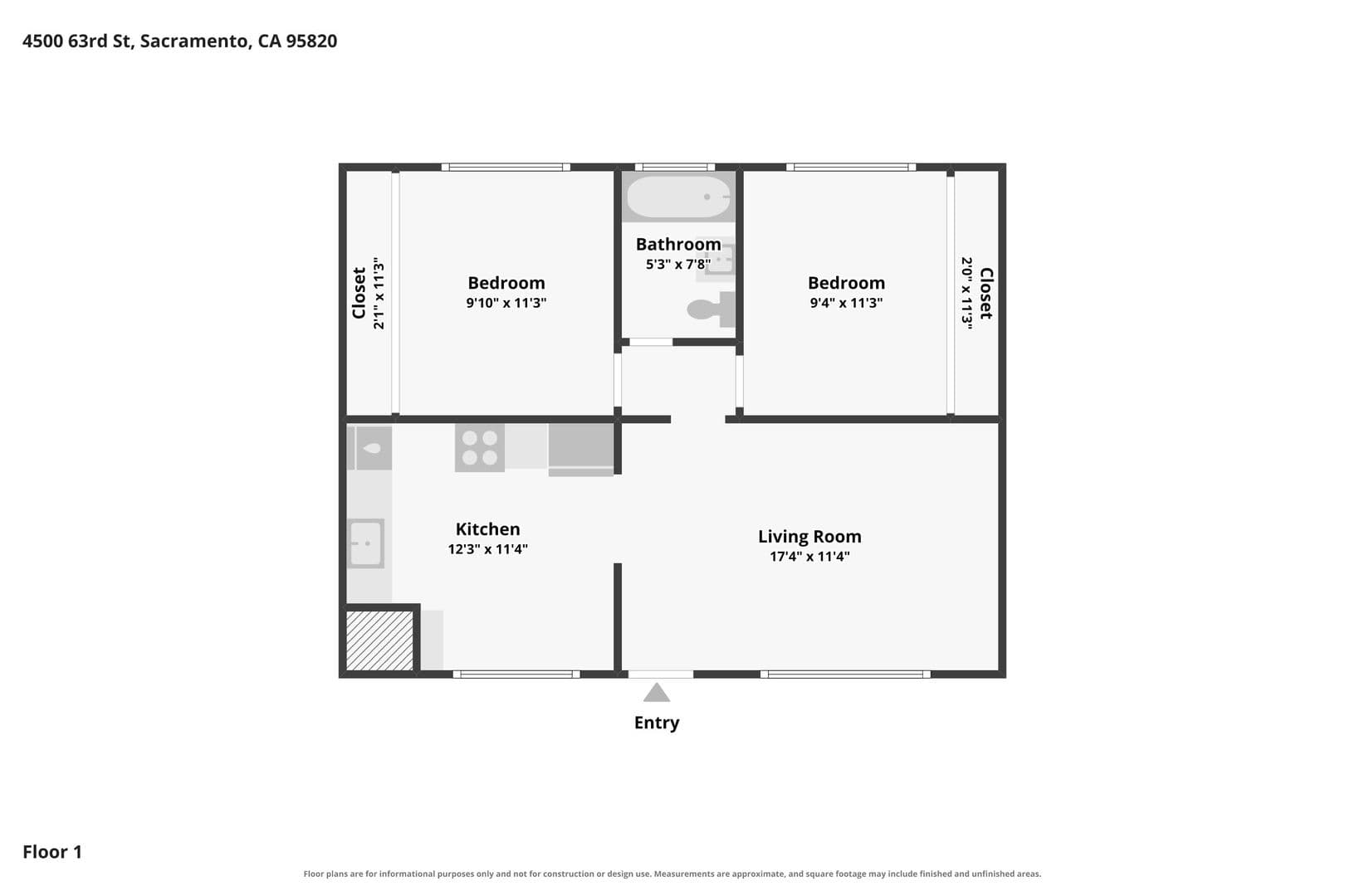 Sacramento Apartment: 4500 63rd Street