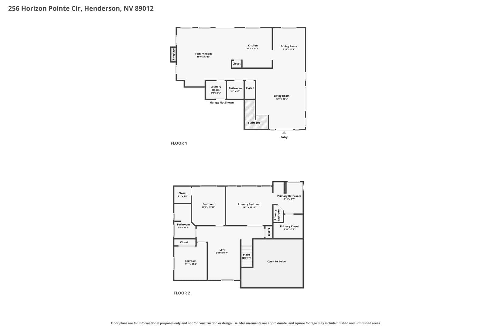 Henderson House: 256 Horizon Pointe CIR