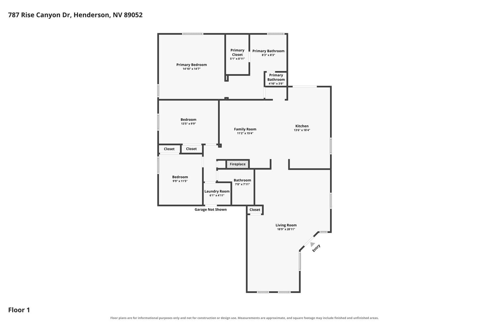 Henderson House: 787 Rise Canyon Dr