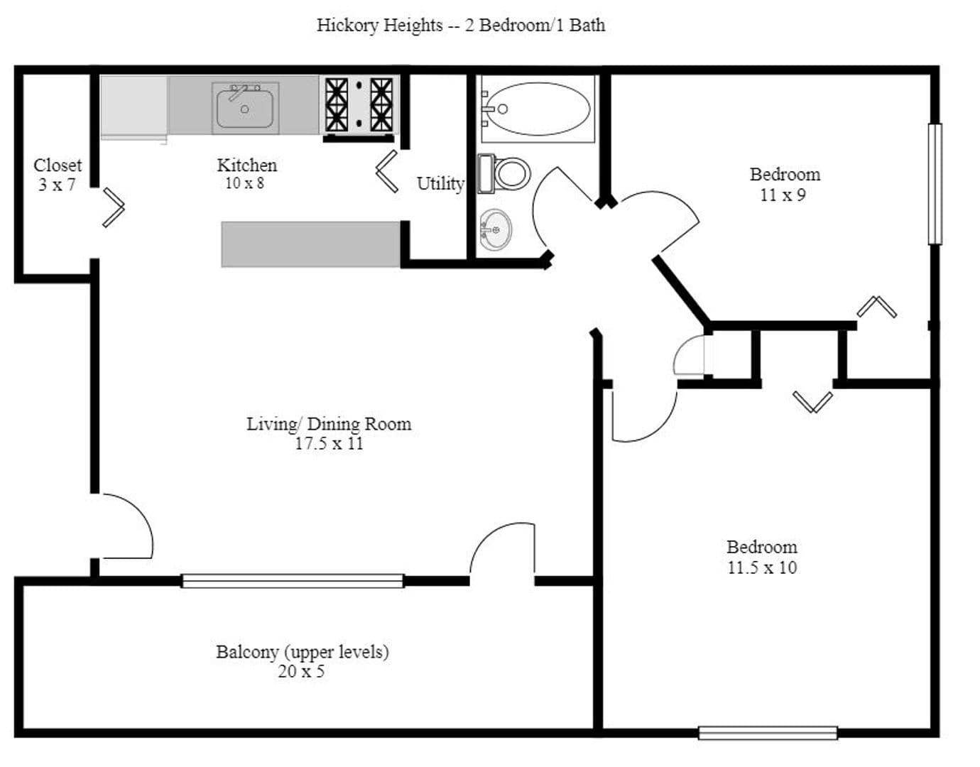 Baltimore Apartment: 4221-4233 Hickory Ave