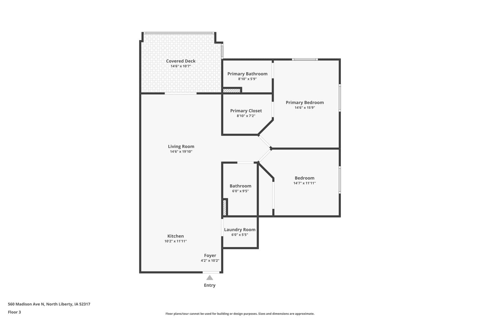 North Liberty Apartment: 555 N. Madison Ave