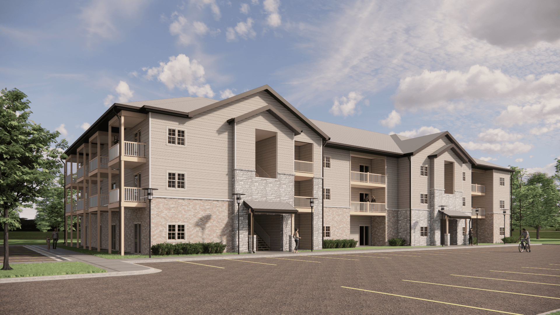 Lebanon Apartment: Laclede Ave