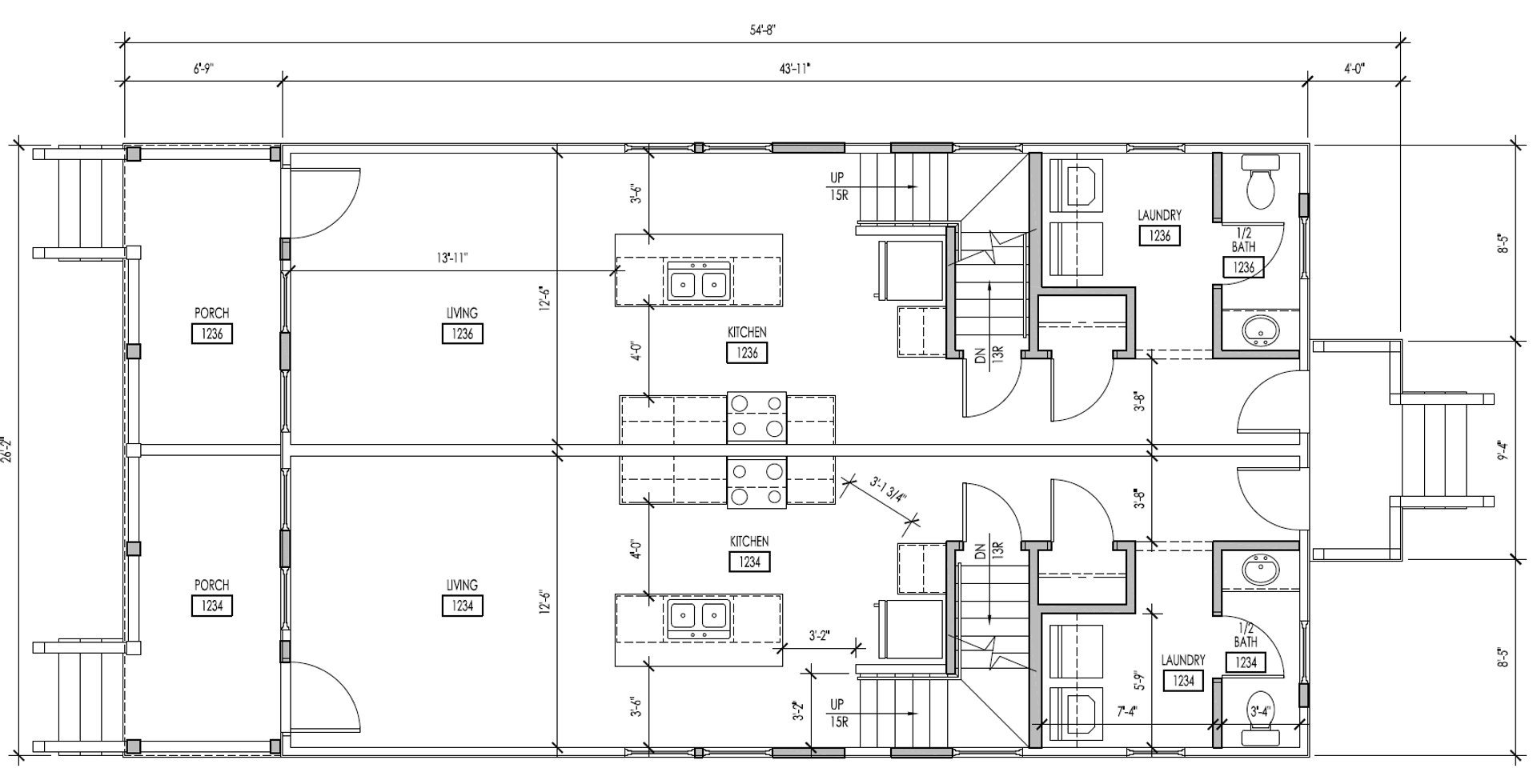 Columbus Apartment: 1234 & 1236 Summit St.