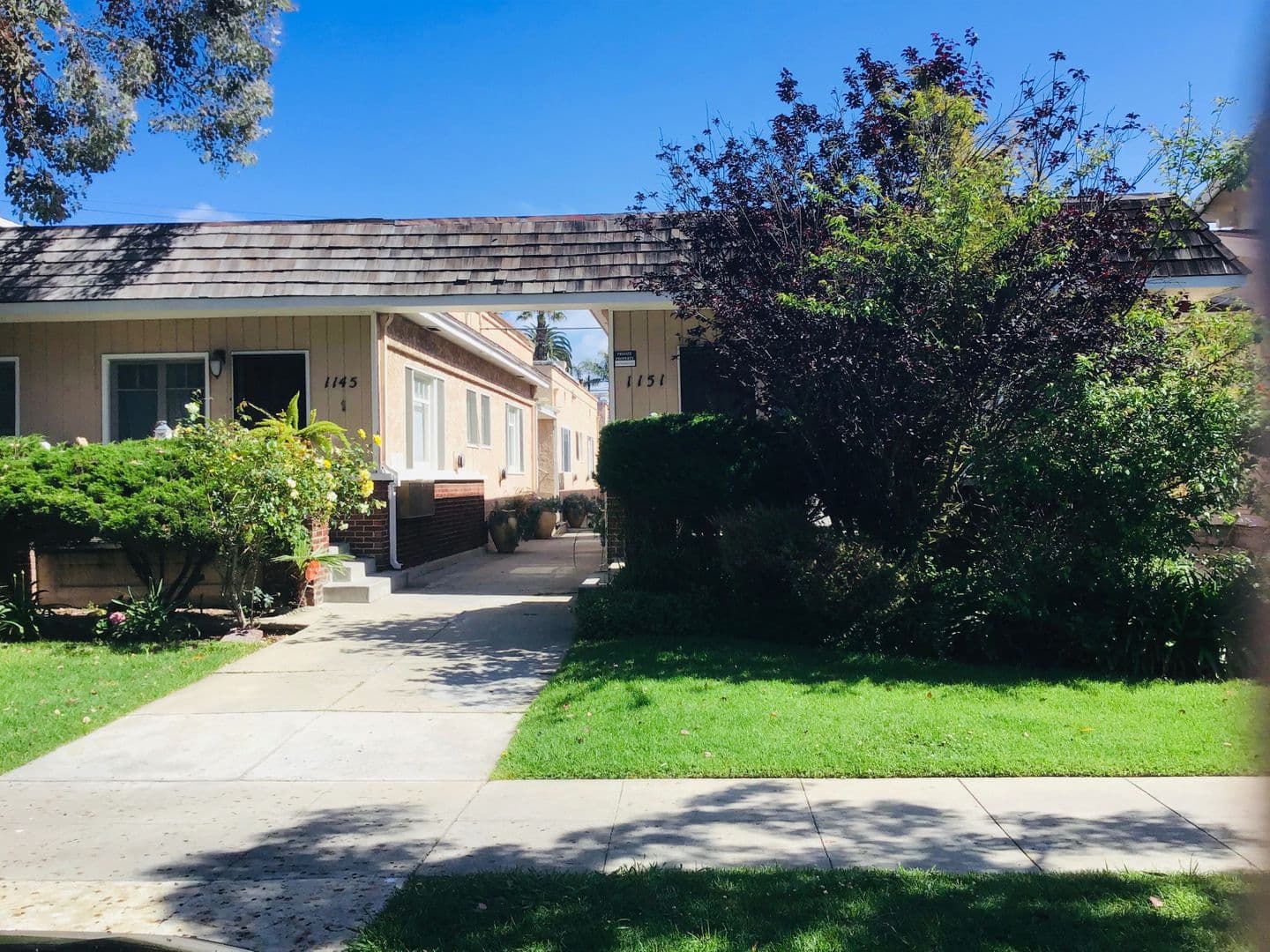 Long Beach Apartment: 1145 E Appleton Street