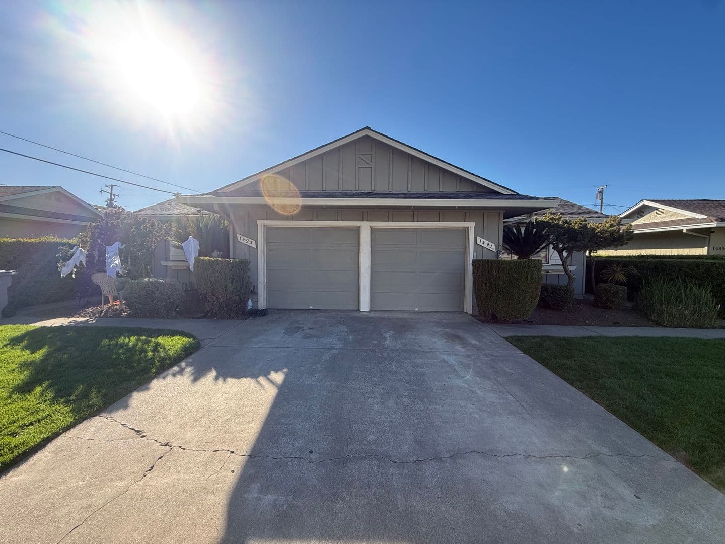 San Jose Apartment: 1491&1493 Merry Lane